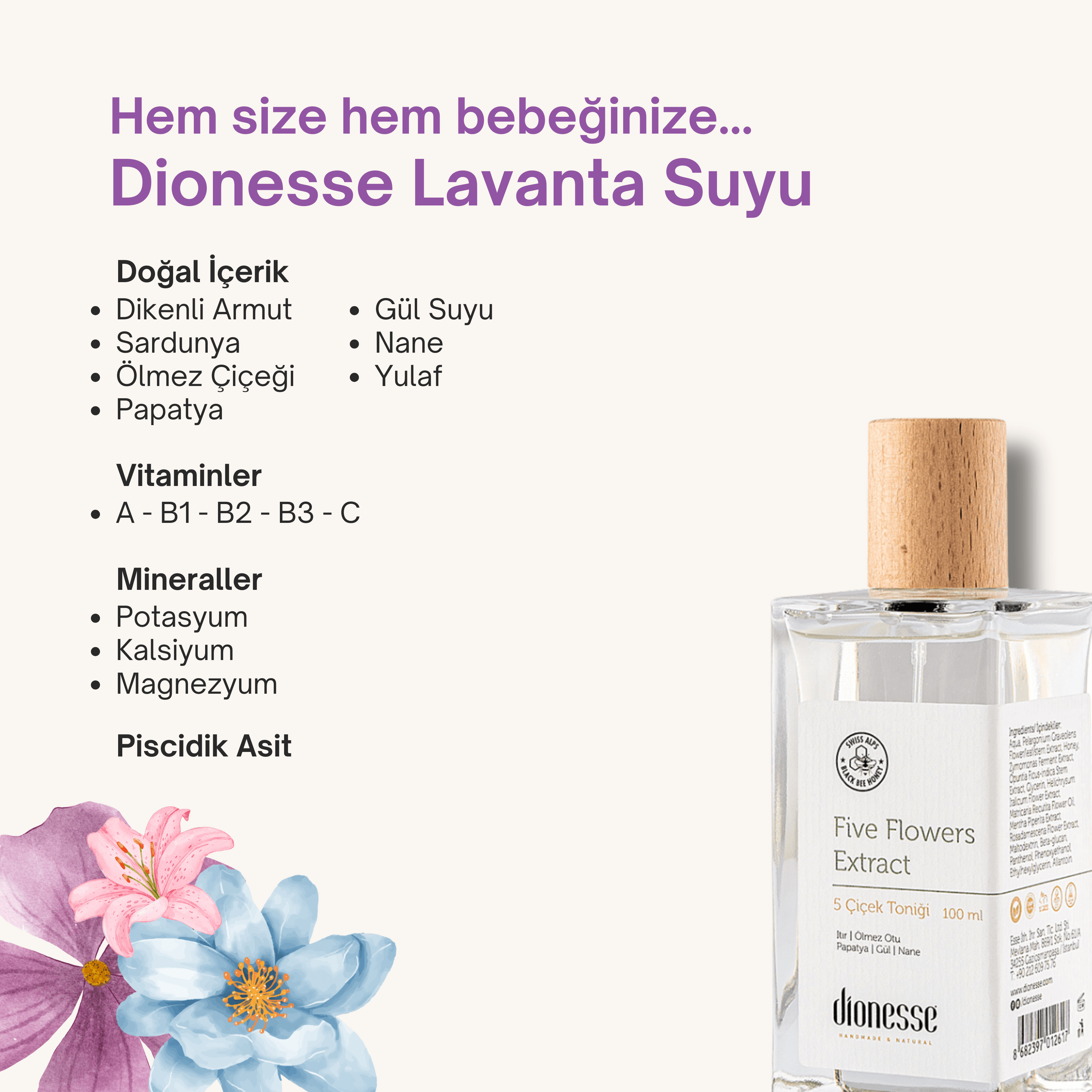 Pure Lavender Water 100ml