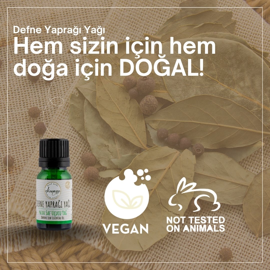 %100 Saf Defne Yağı 10 ml 