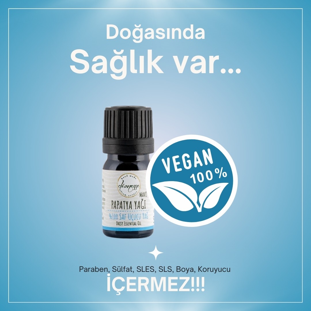 %100 Saf Papatya Yağı 5 ml