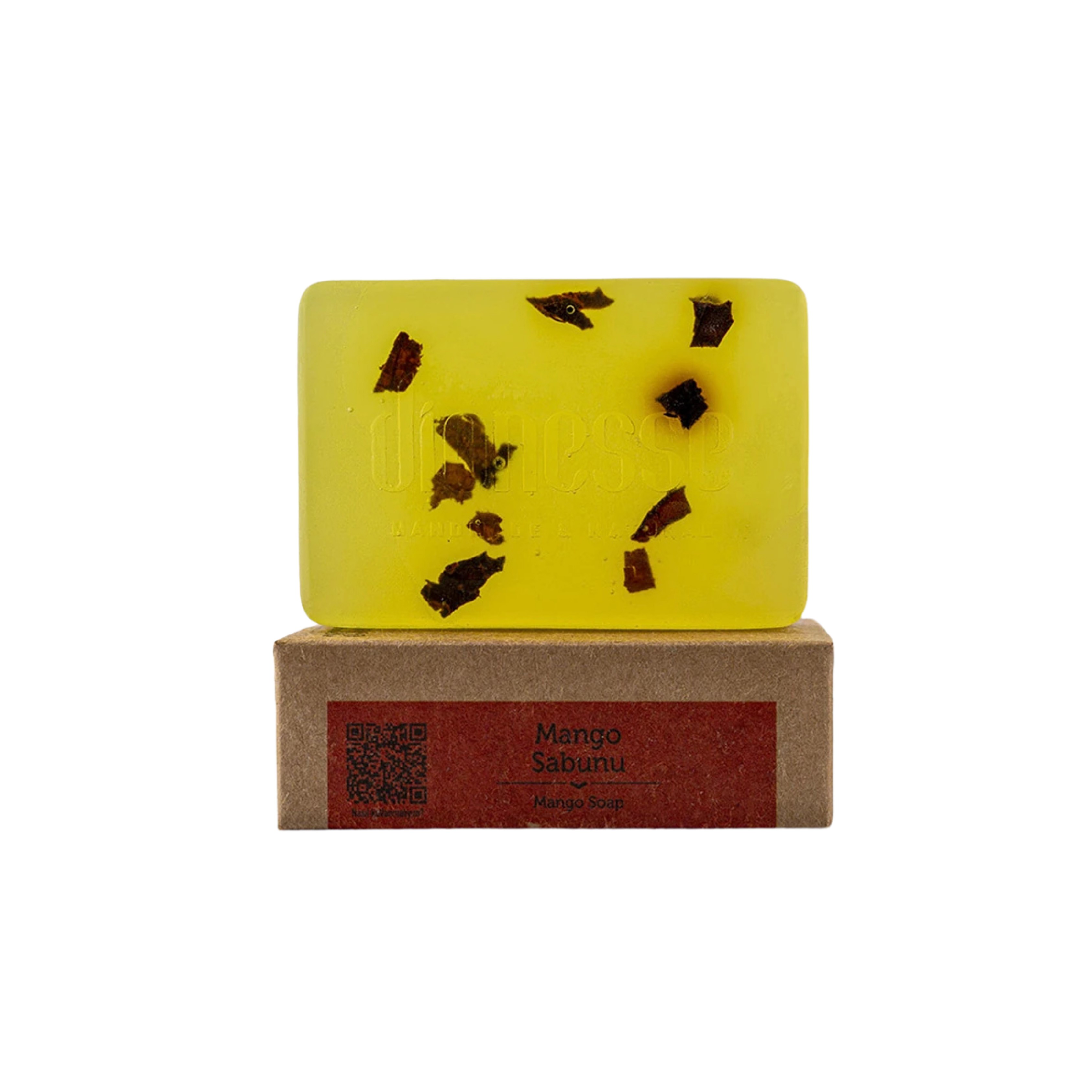 Doğal Mango Sabunu 120 gr | Kırışıklık Karşıtı, Cilt Güçlendirici, Aromaterapik ve Antioksidan Etkili Katı Sabun