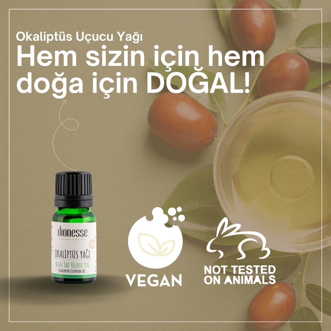 %100 Saf Okaliptüs Yağı 10 ml 