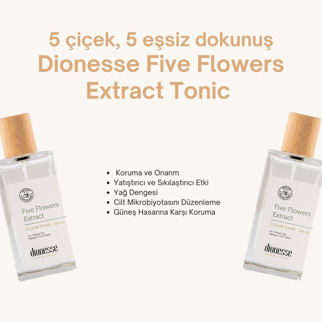 5 Çiçek Black Bee Detoks Yüz Toniği 100 ml | Siyah Arı Balı ile Cilt Sıkılaştırıcı ve Yatıştırıcı Tonik | Tüm Cilt Tipleri İçin Doğal Bakım