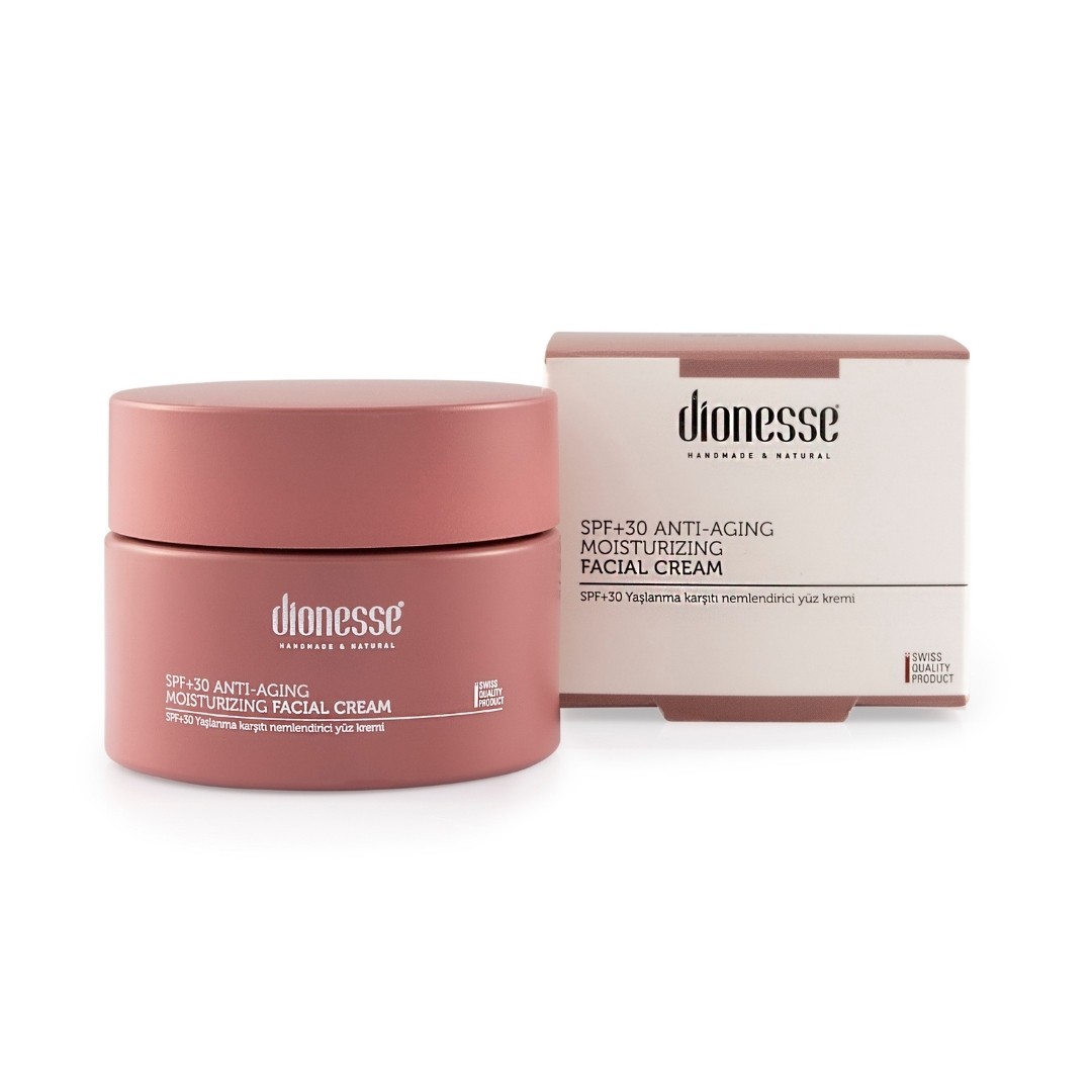 Nemlendirici - Yaşlanma Karşıtı SPF 30 Krem 50 ml | Cilt Yenileyici, Yoğun Nemlendirici ve UV Koruyucu