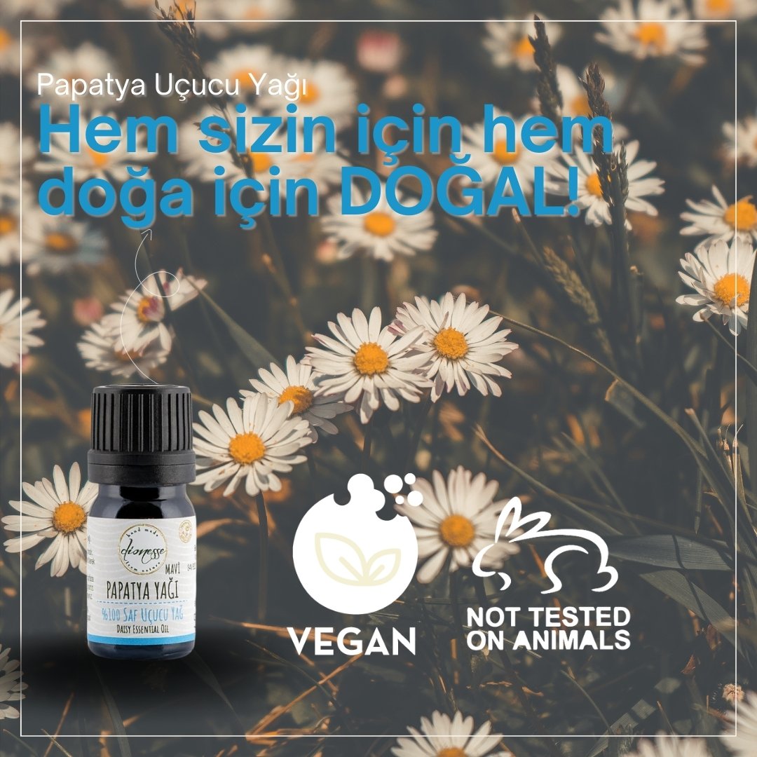 %100 Saf Papatya Yağı 5 ml