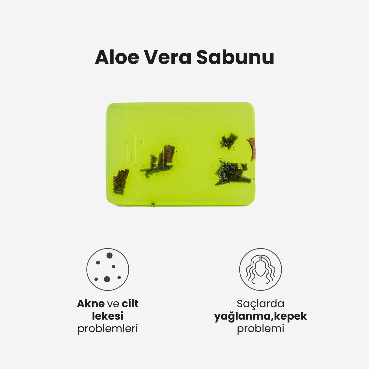 Aloevera Sabunu %100 Doğal Vegan El Yapımı Sağlıklı Cilt Yenilenmesi