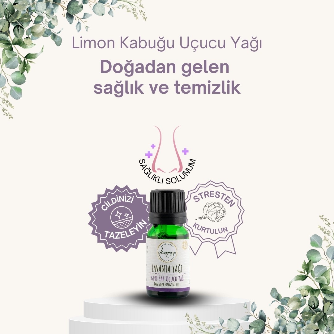 %100 Saf Lavanta Yağı 10 ml 