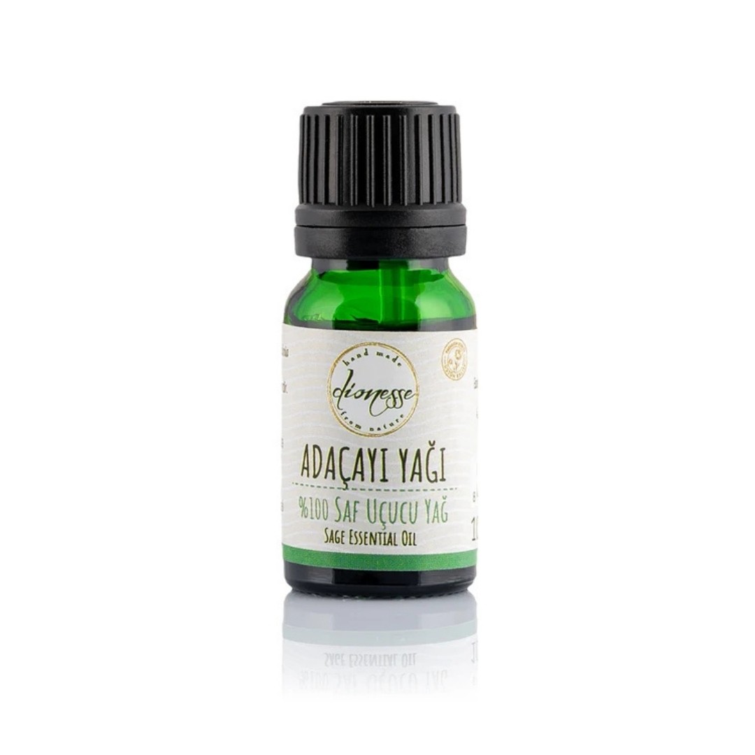 %100 Saf Adaçayı Yağı (Acı Elma Yağı) 10 ml 