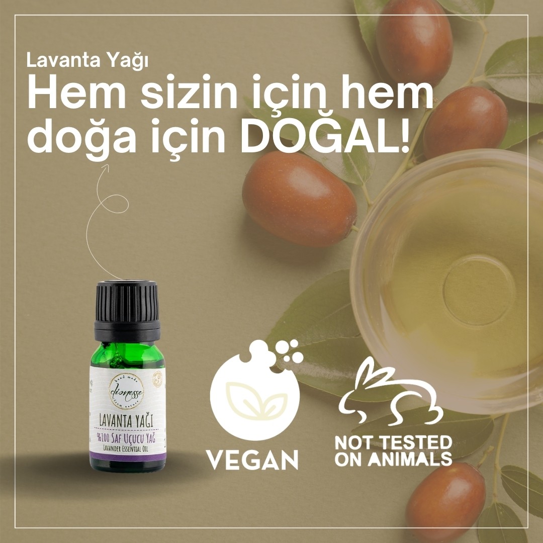%100 Saf Lavanta Yağı 10 ml 