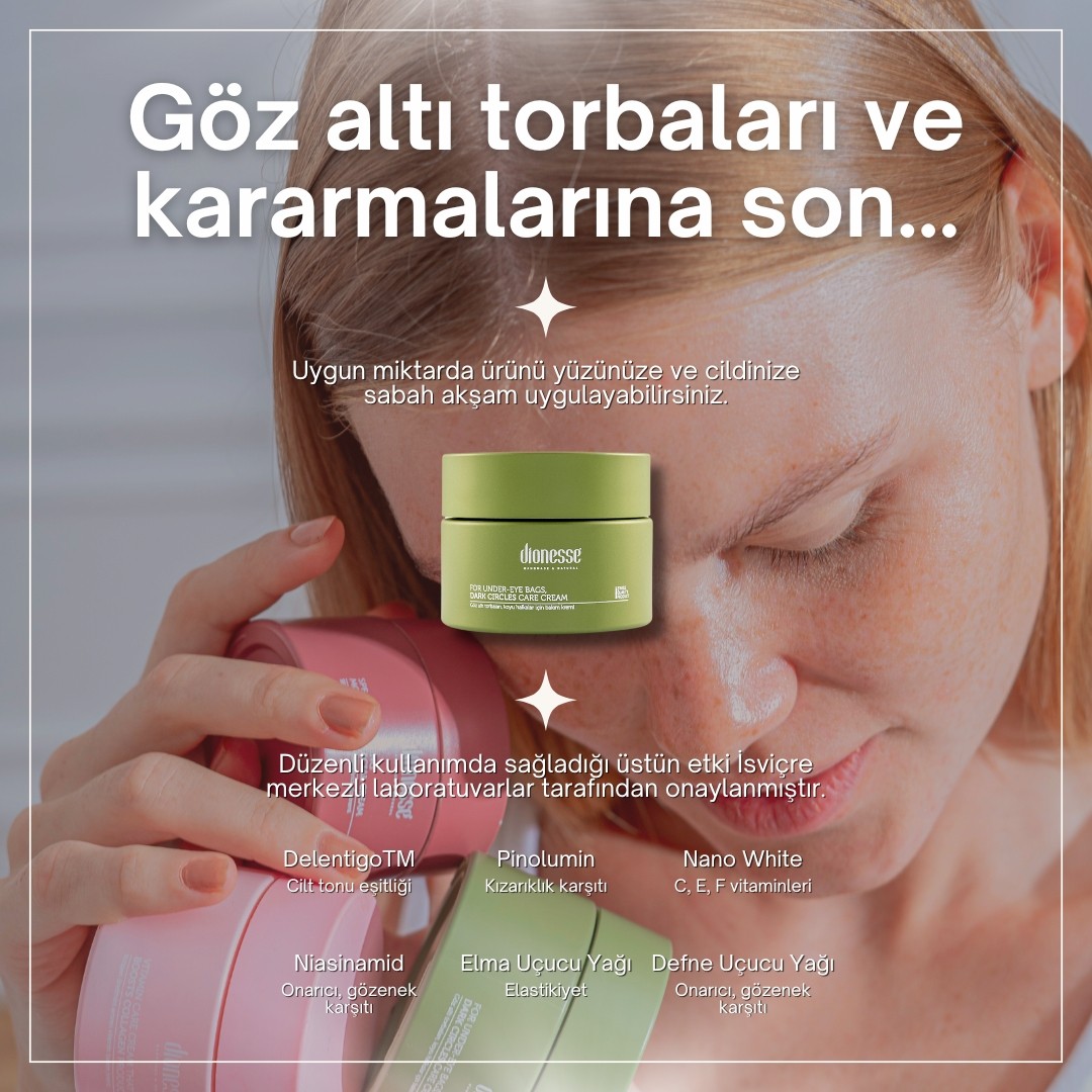 Göz Altı Torbaları ve Morluklar için Gece Göz Altı Bakım Kremi | Renk Eşitleyici ve Onarıcı Göz Altı Kremi