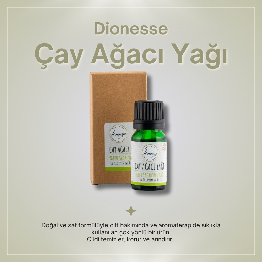 %100 Saf Çay Ağacı Yağı 10 ml 