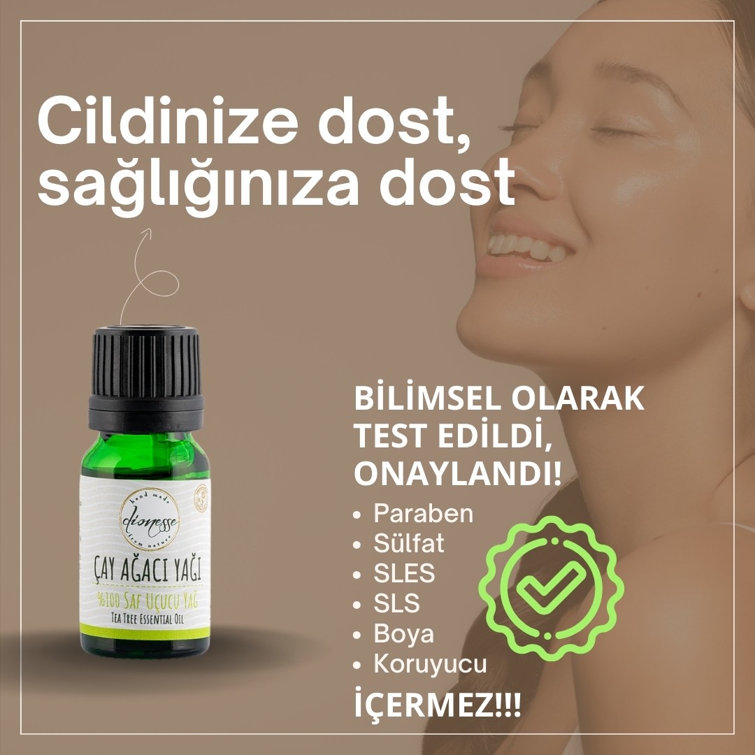 %100 Saf Çay Ağacı Yağı 10 ml 