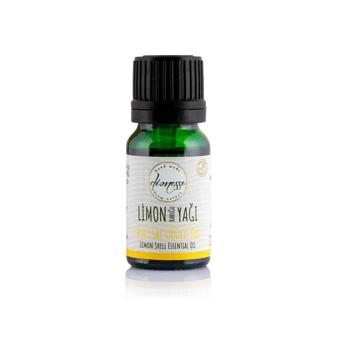 %100 Saf Limon Kabuğu Yağı 10 ml 