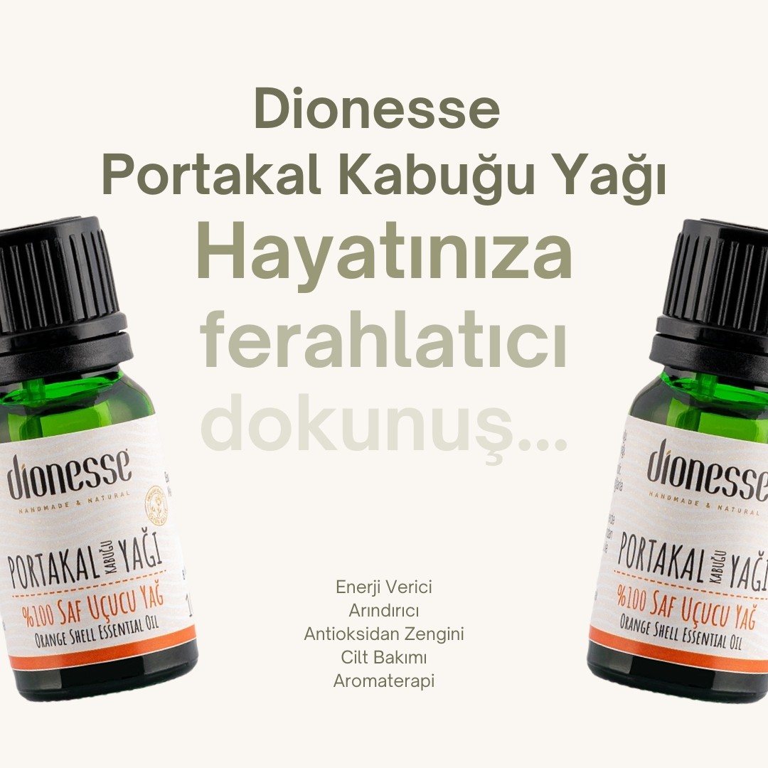 %100 Saf Portakal Kabuğu Yağı 10 ml 
