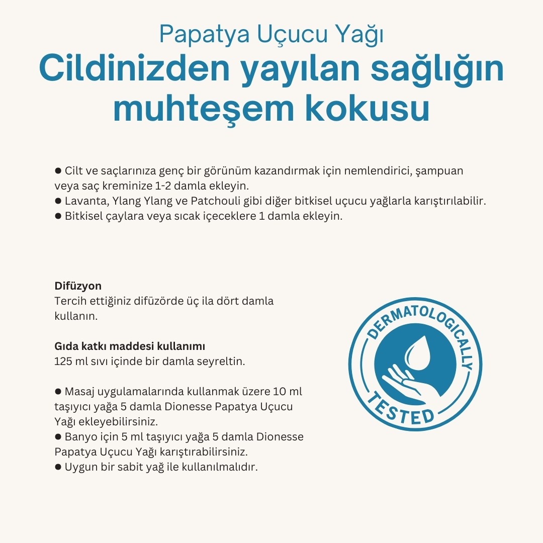 %100 Saf Papatya Yağı 5 ml