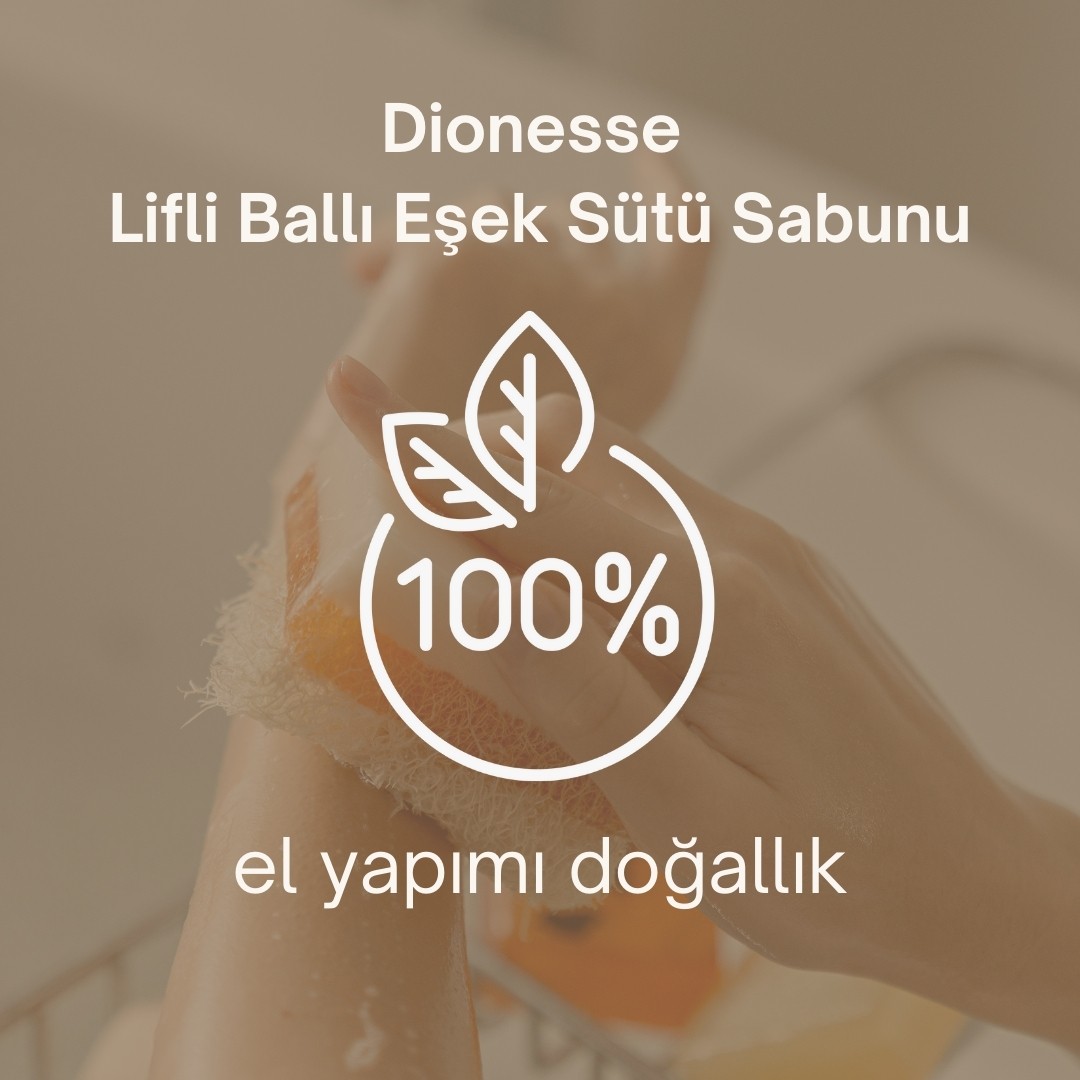 Doğal Kabak Lifli Ballı Eşek Sütü Sabunu 130 gr - Doğal Bal ve Kabak Lifi ile Zenginleştirilmiş, Cildi Besleyen ve Sıkılaştıran %100 El Yapımı Sabun