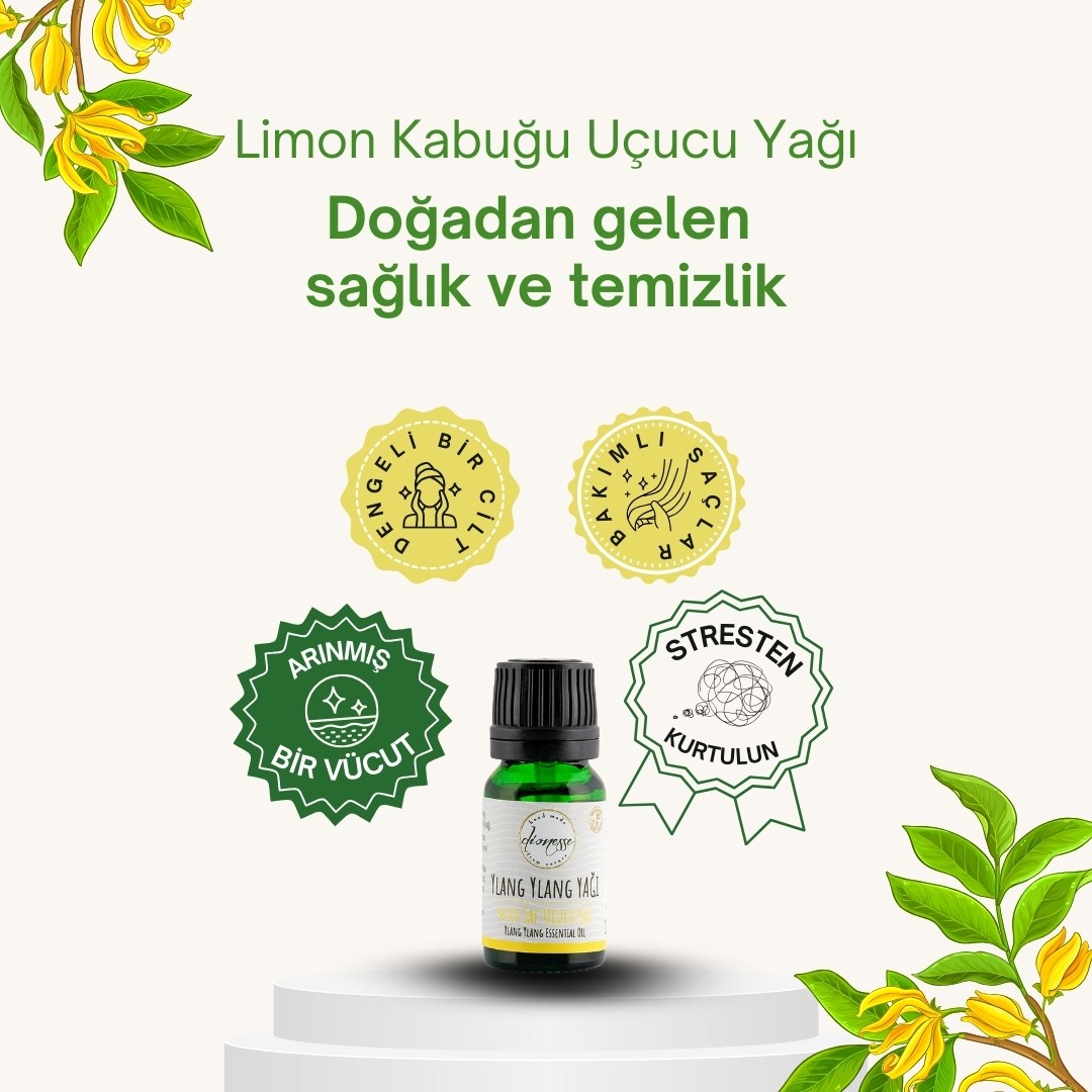 %100 Saf Ylang Ylang Yağı 10 ml 