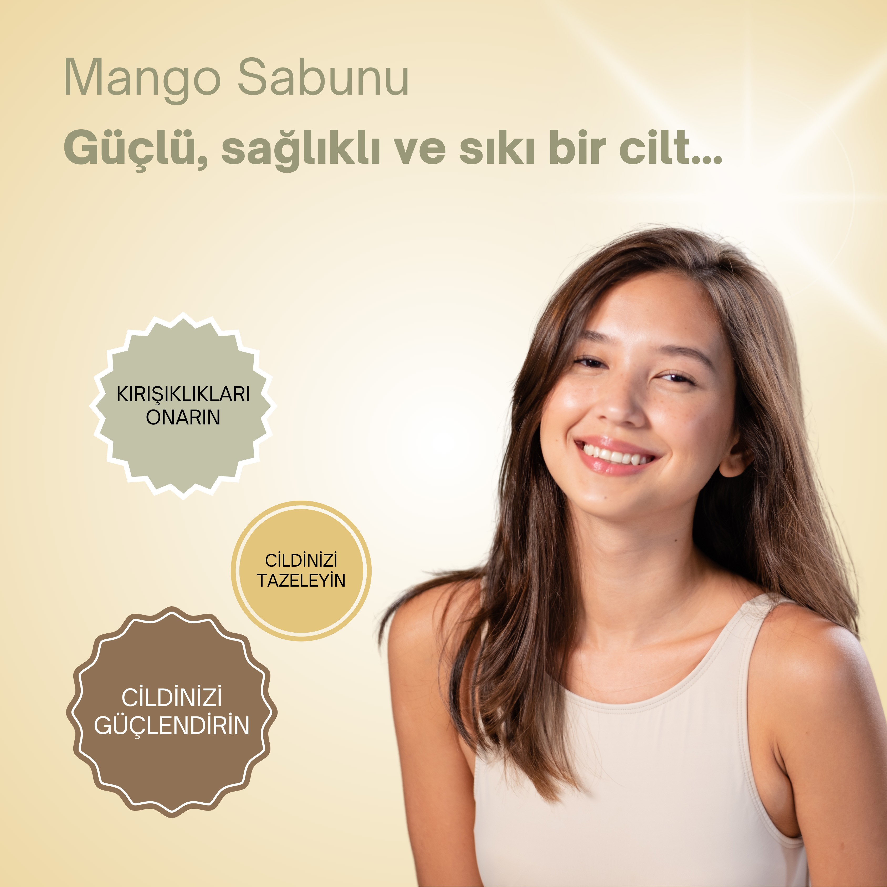Doğal Mango Sabunu 120 gr | Kırışıklık Karşıtı, Cilt Güçlendirici, Aromaterapik ve Antioksidan Etkili Katı Sabun