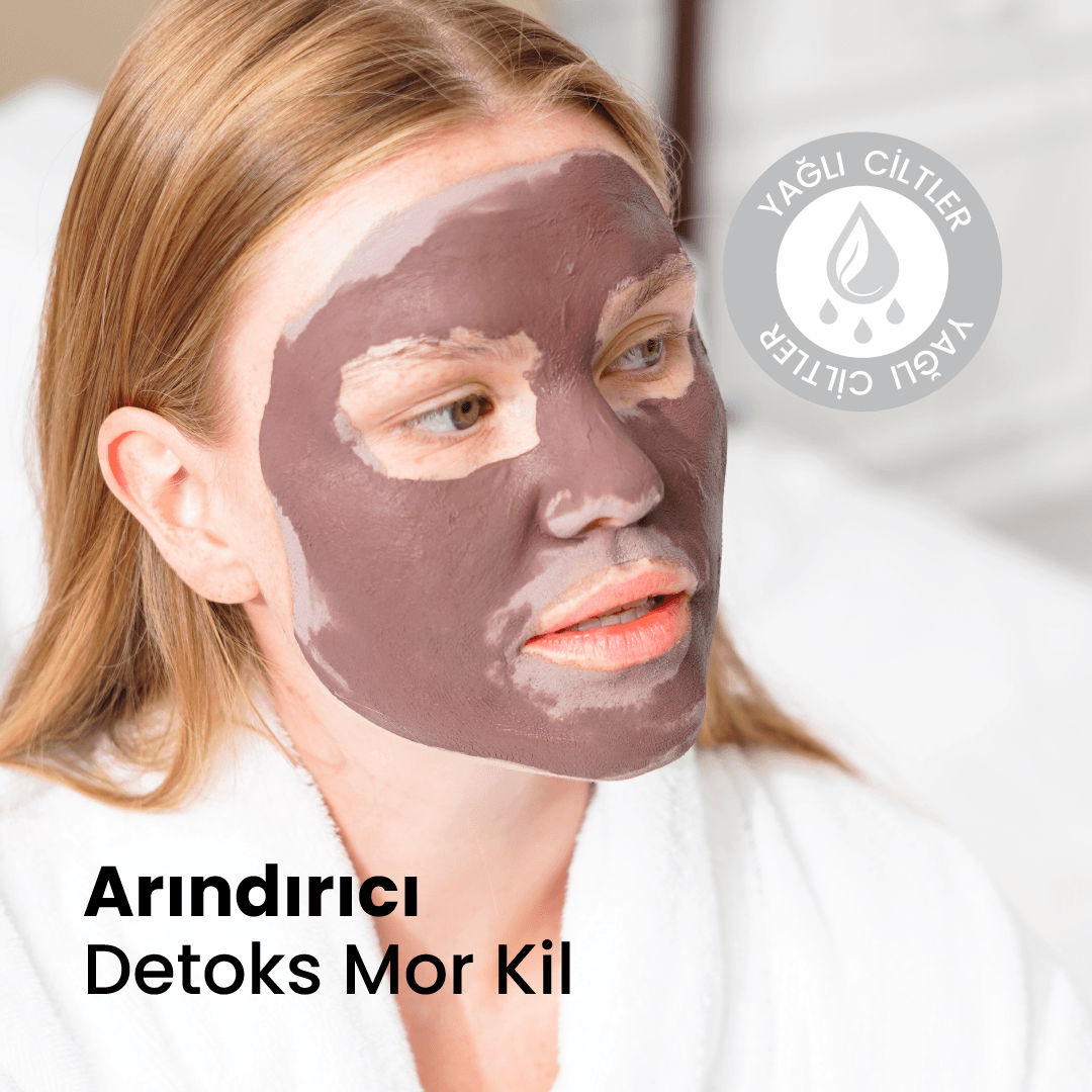 Arındırıcı Detoks Mor Kil 100gr