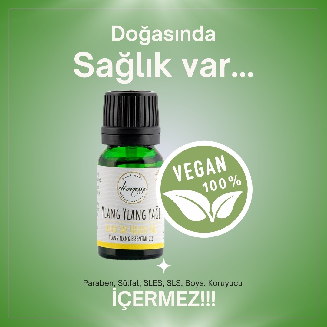 %100 Saf Ylang Ylang Yağı 10 ml 