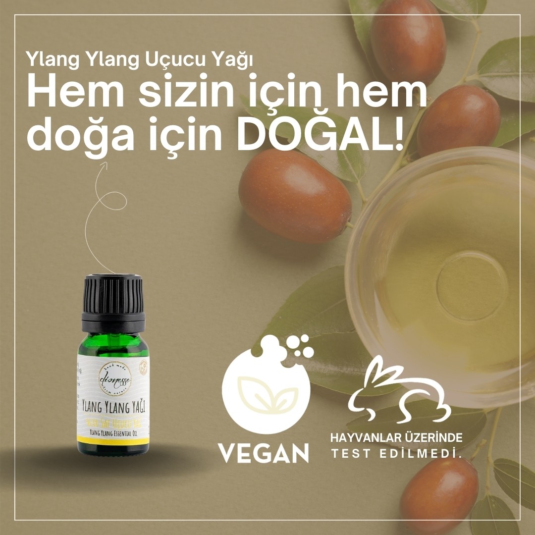 %100 Saf Ylang Ylang Yağı 10 ml 