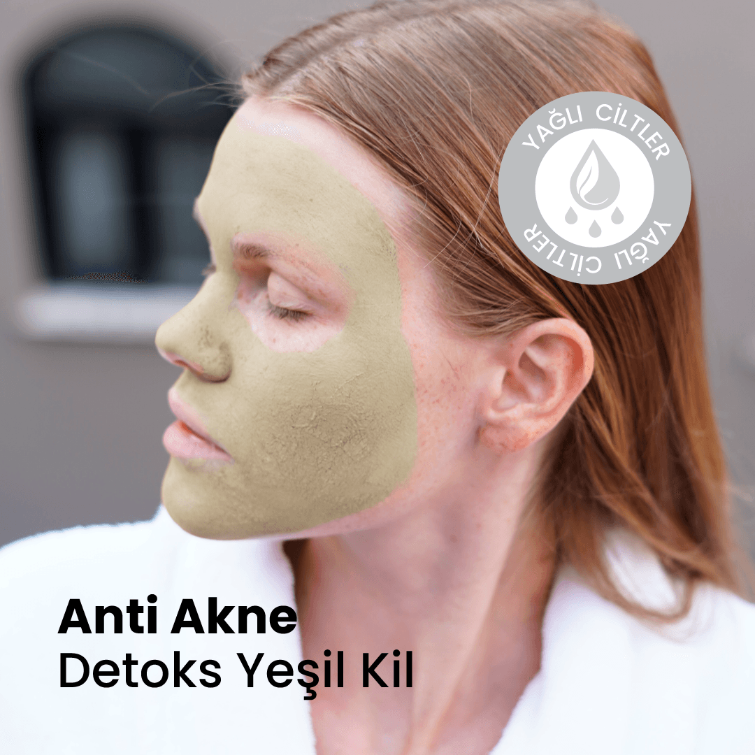 Yeşil Kil Maskesi %100 Doğal Vegan Sebum Dengeleyici 100gr