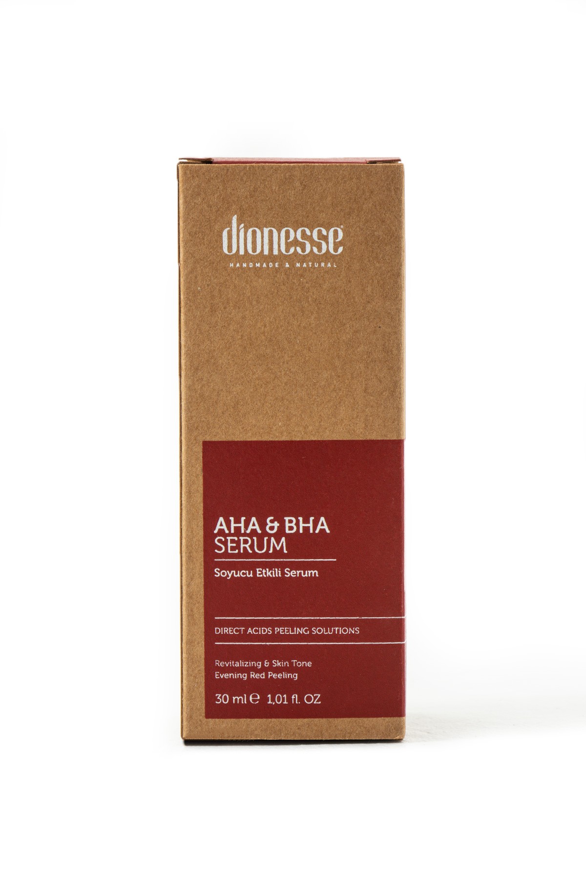 Ölü Hücre Karşıtı Gözenek Açıcı AHA & BHA Serum 30 ml - Yağ Dengesi Sağlayan, Cildi Arındıran ve Yatıştırıcı Etkili Peeling Serumu