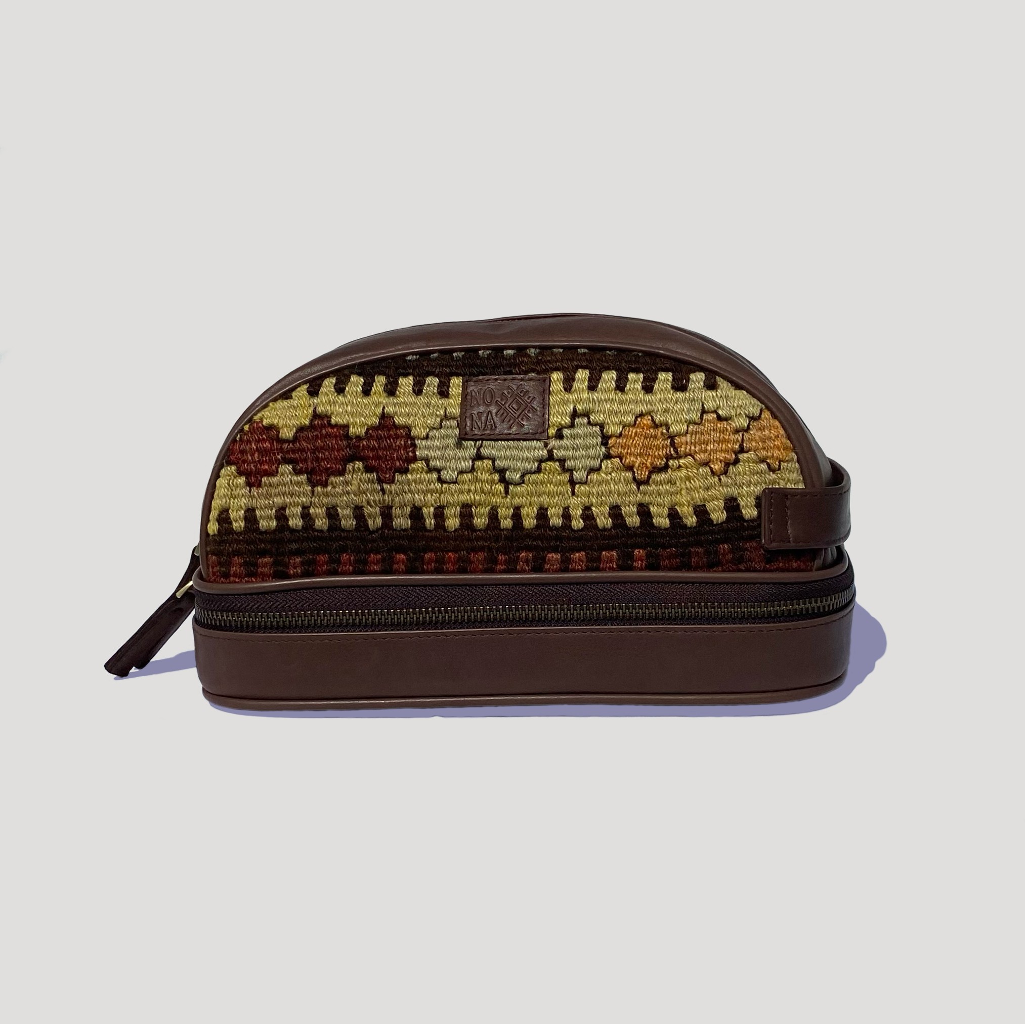 TheNonaStore Beads Dopp Kit, El Yapımı Kilim Boho Makyaj Çantası