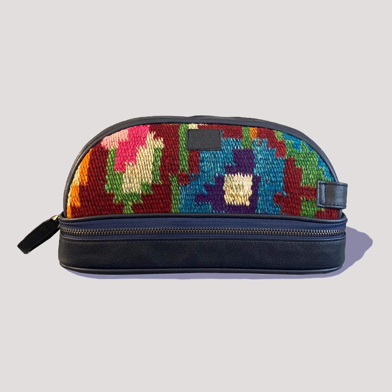Hayal Dopp Kit, El Yapımı Kilim Boho Makyaj Çantası TheNonaStore