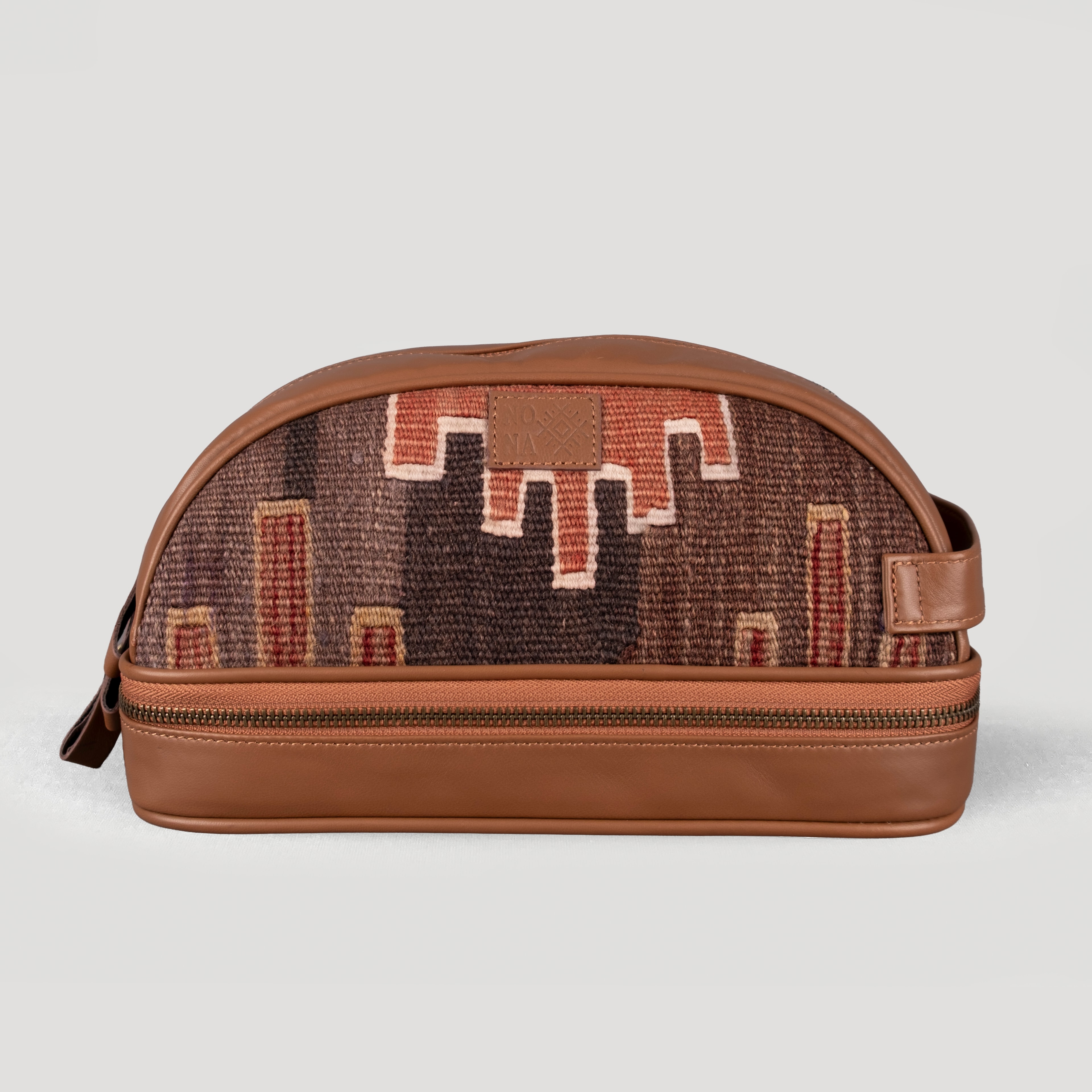 Castle Dopp Kit, El Yapımı Kilim Boho Makyaj Çantası TheNonaStore
