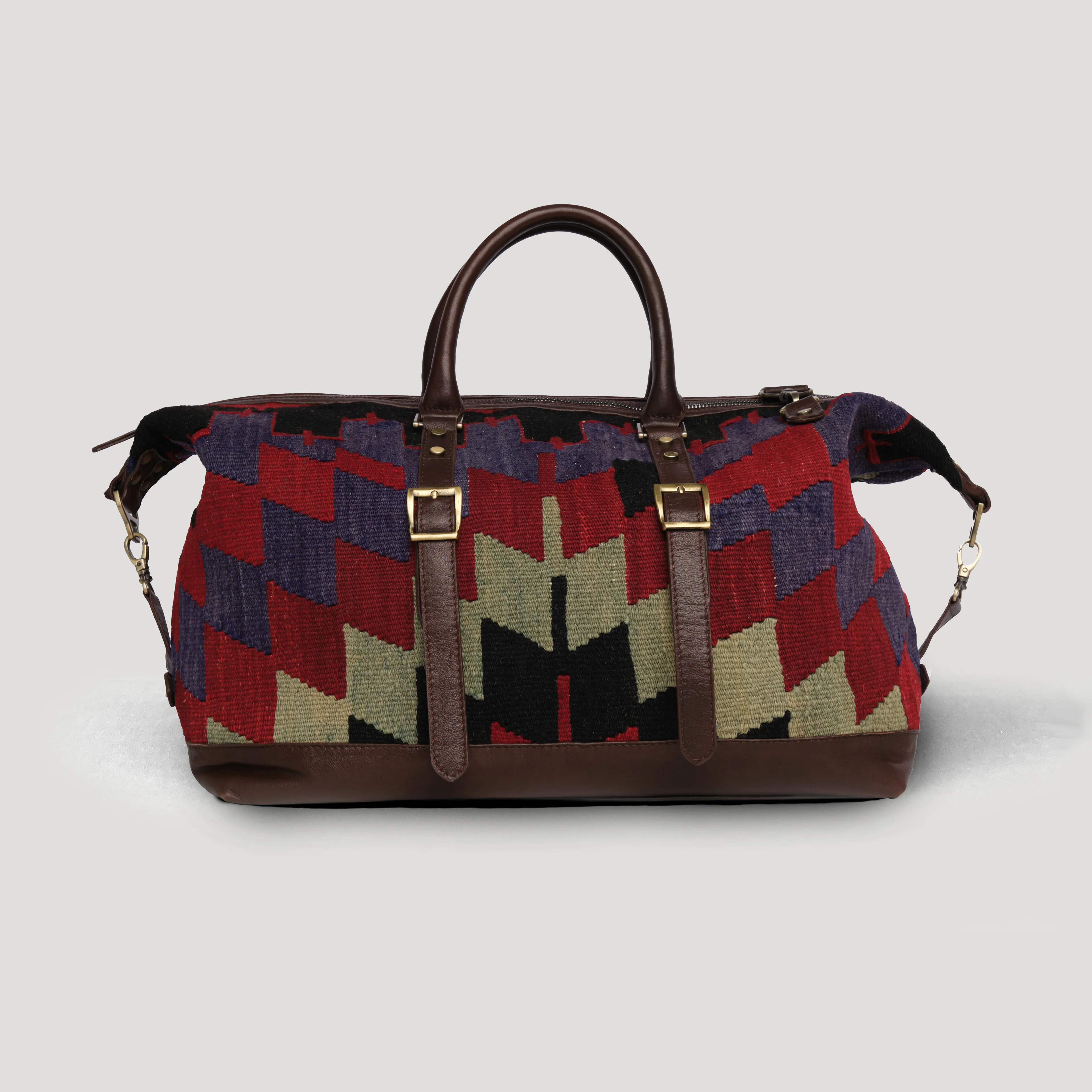 TheNonaStore Nocturne Handmade Weekender Boho Bag