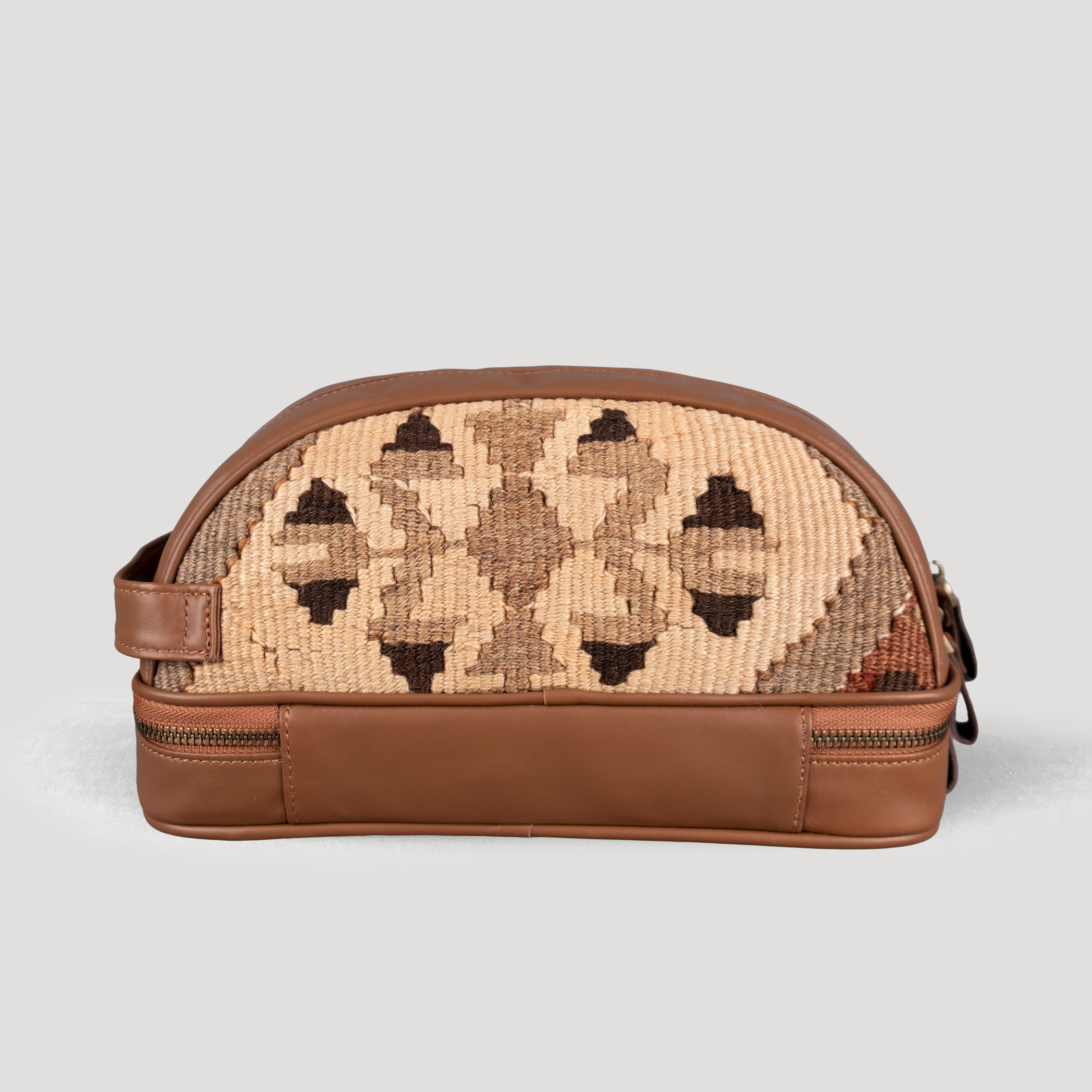 Arma Dopp Kit, El Yapımı Kilim Boho Makyaj Çantası TheNonaStore