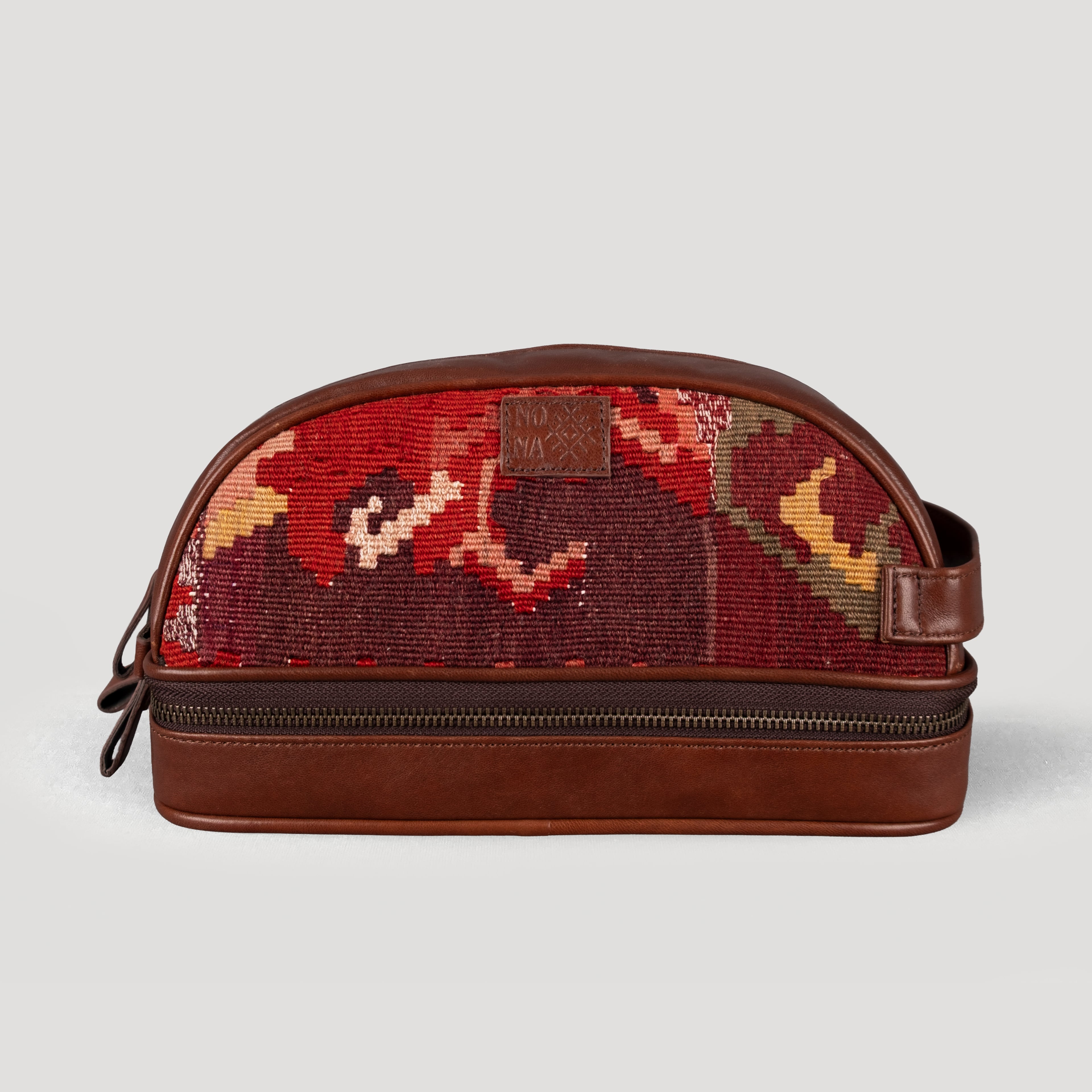 Pepper Dopp Kit, El Yapımı Kilim Boho Makyaj Çantası TheNonaStore