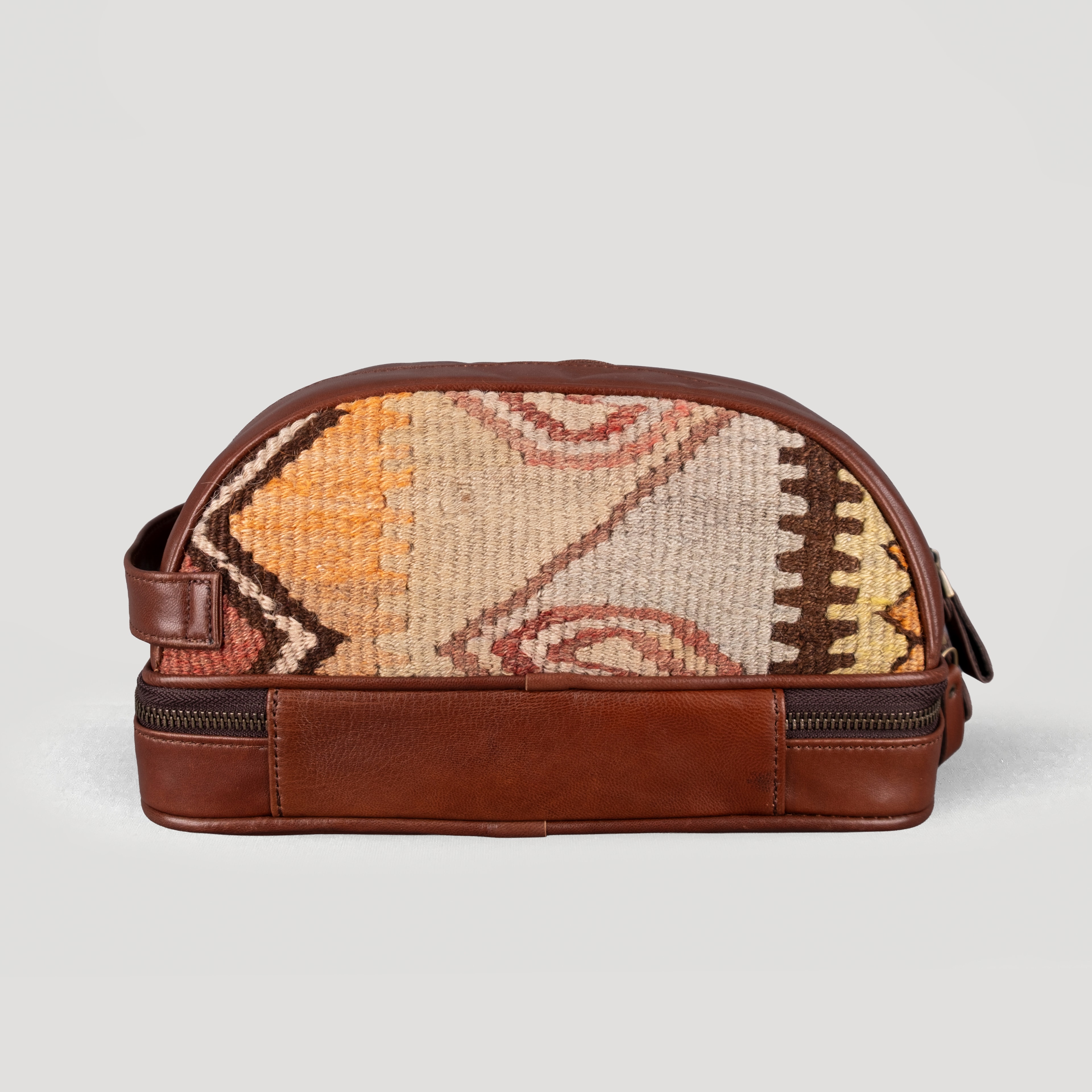 Halay Dopp Kit, El Yapımı Kilim Boho Makyaj Çantası TheNonaStore