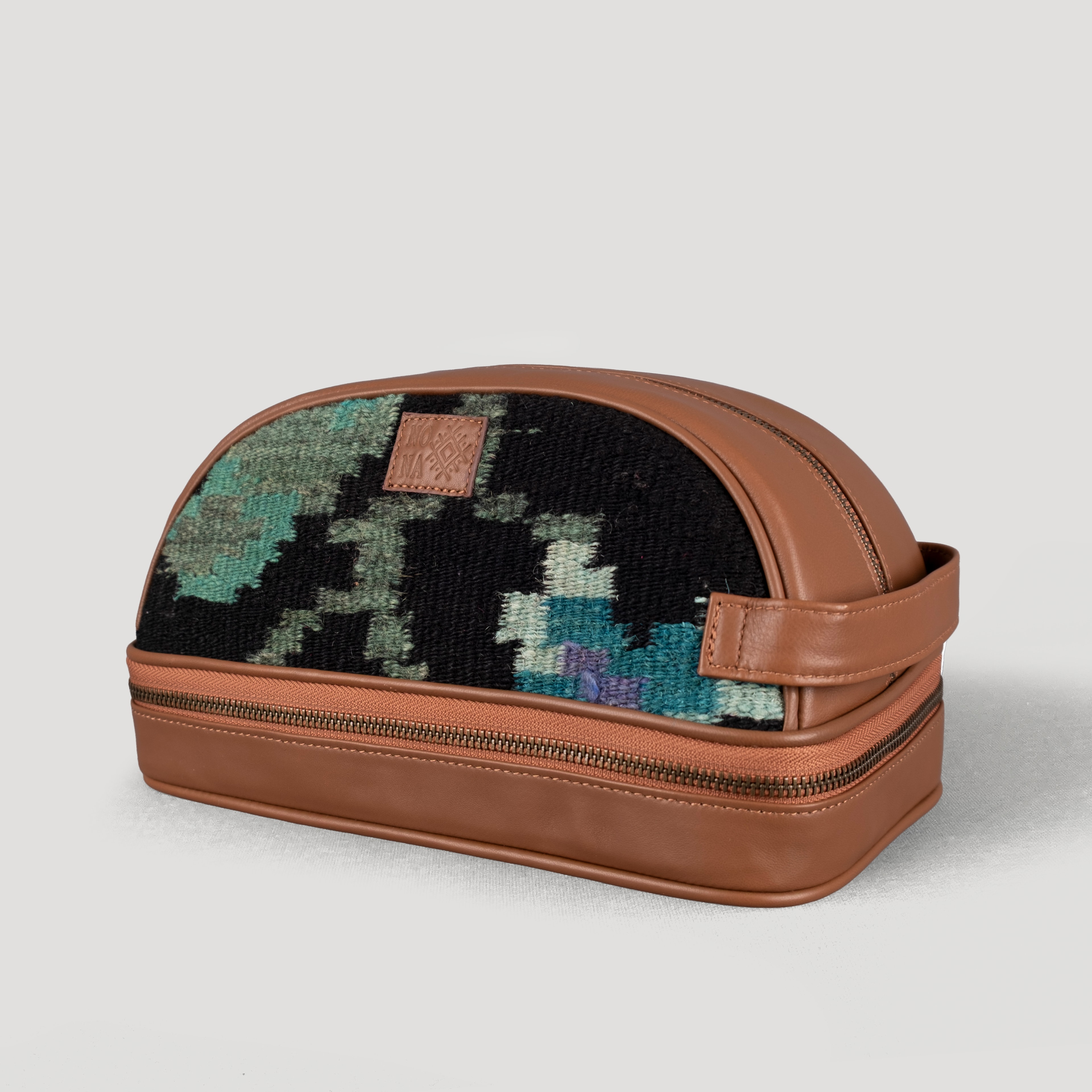 Touch Dopp Kit, El Yapımı Kilim Boho Makyaj Çantası TheNonaStore