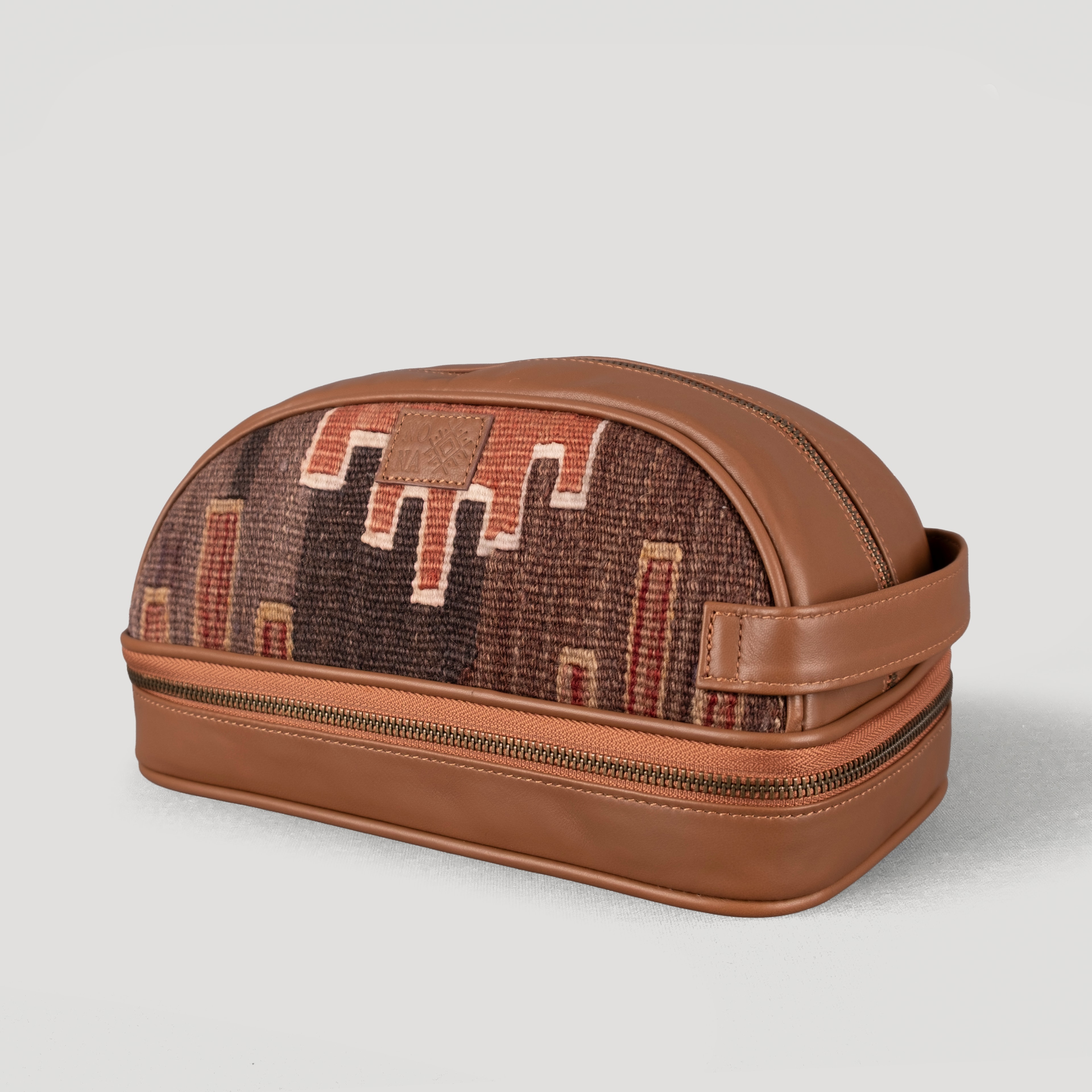 Castle Dopp Kit, El Yapımı Kilim Boho Makyaj Çantası TheNonaStore