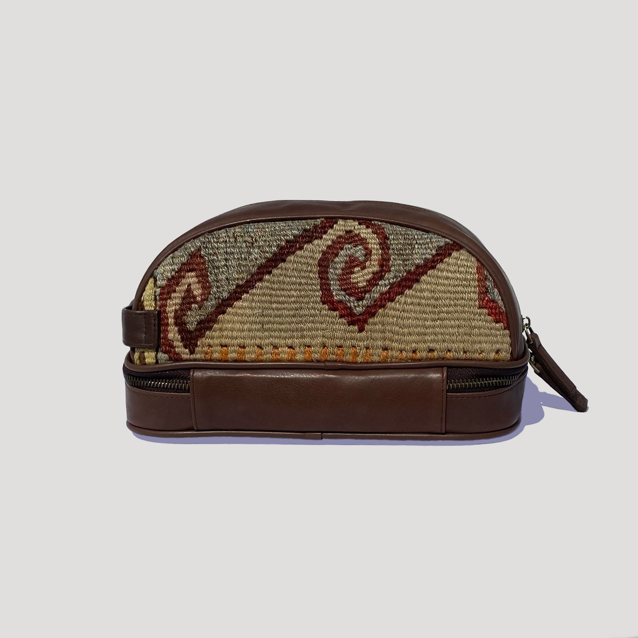 TheNonaStore Beads Dopp Kit, El Yapımı Kilim Boho Makyaj Çantası