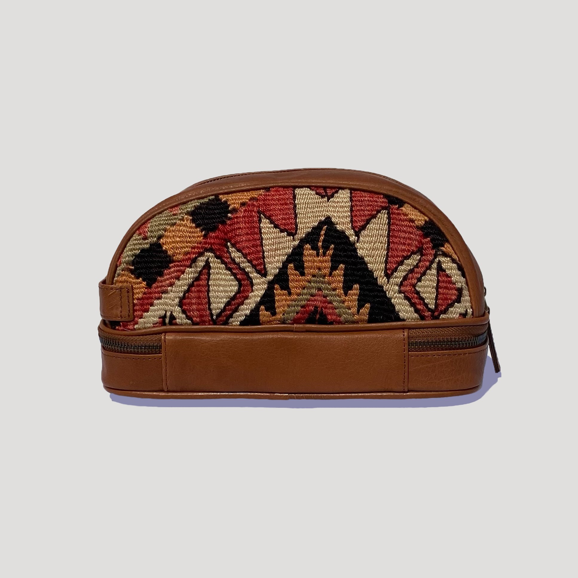 TheNonaStore Lion Dopp Kit, El Yapımı Kilim Boho Makyaj Çantası