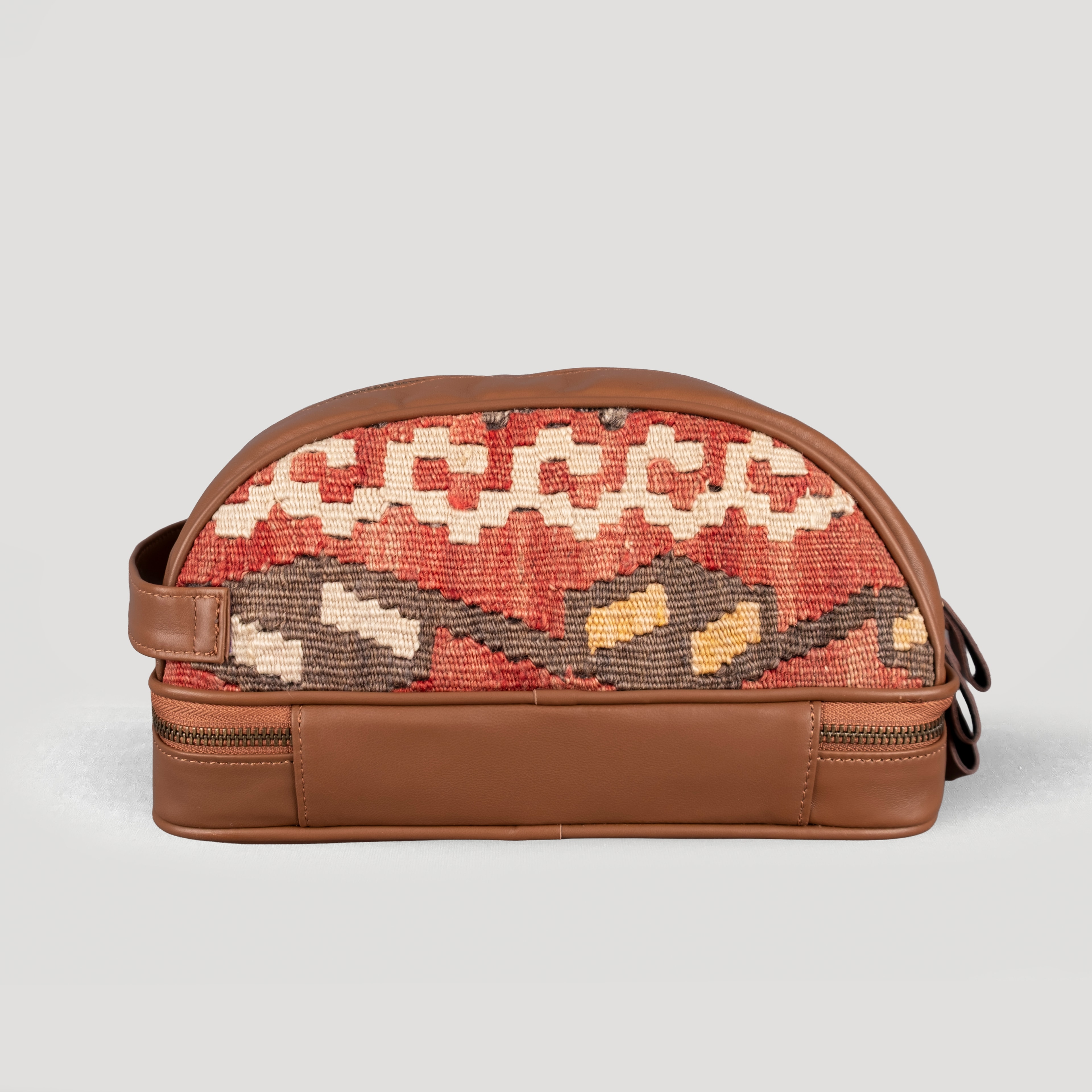 Nehir Dopp Kit, El Yapımı Kilim Boho Makyaj Çantası TheNonaStore