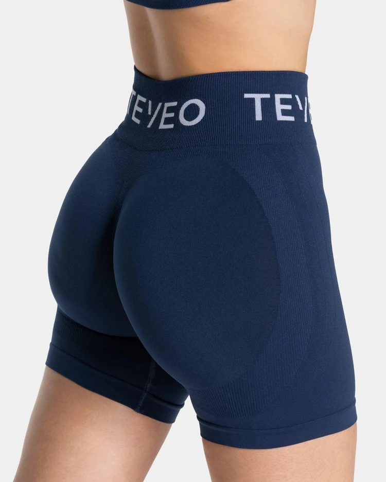 Signature Covert Scrunch Short - Lacivert