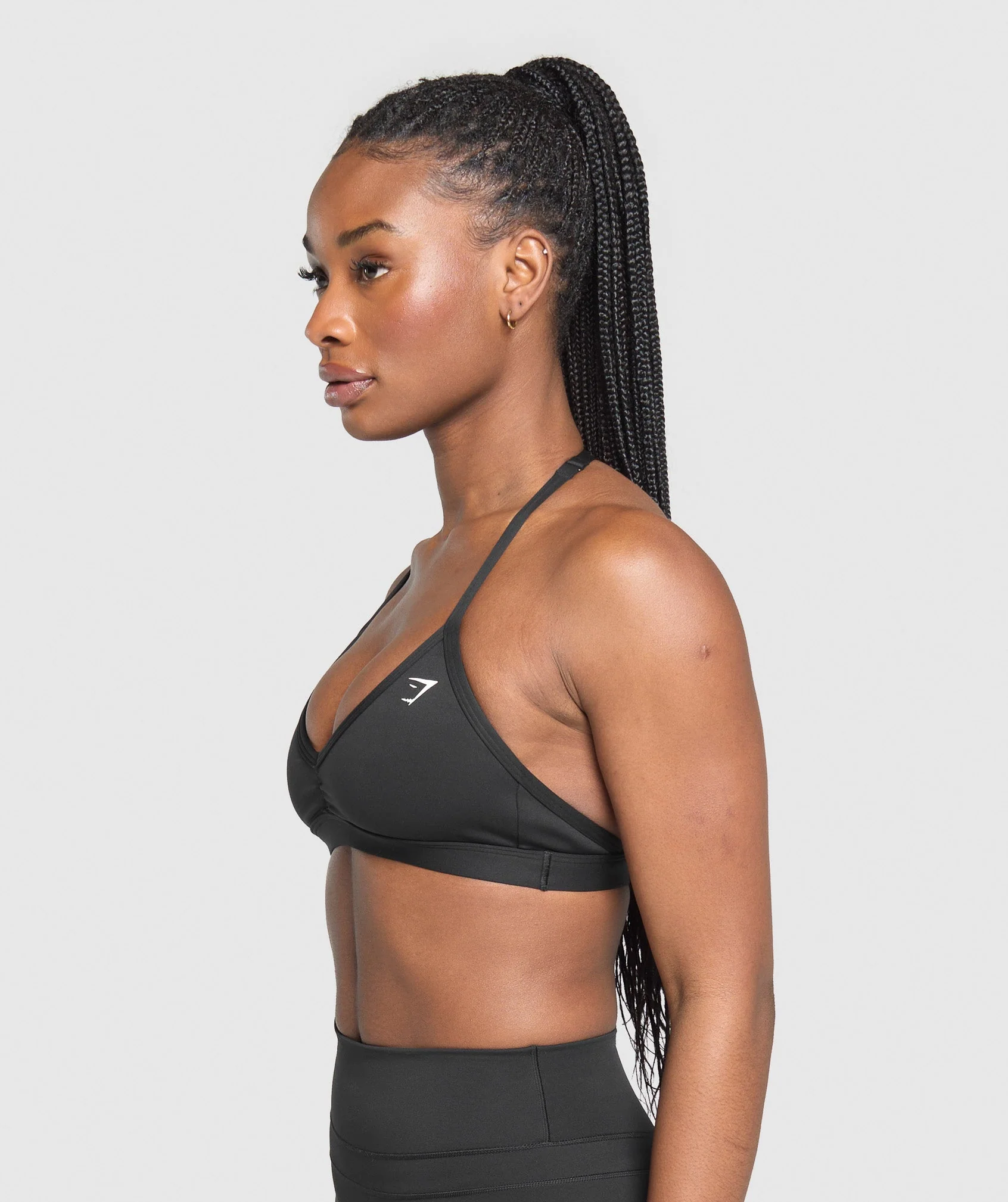Minimal Halterneck Sports Bra