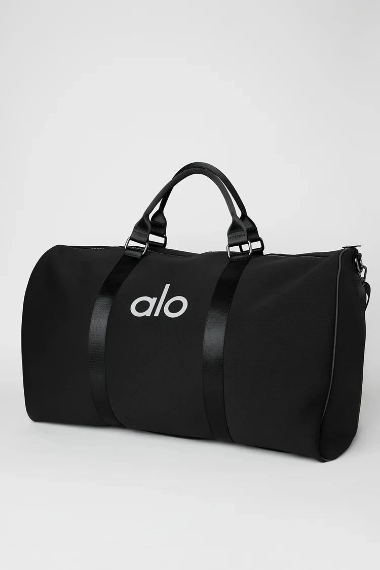Alo Yoga Premium Siyah Duffel Çanta