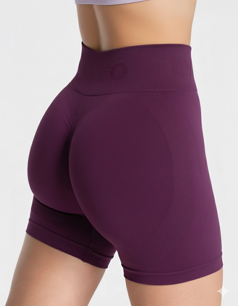 Signature Covert Scrunch Short - Mor