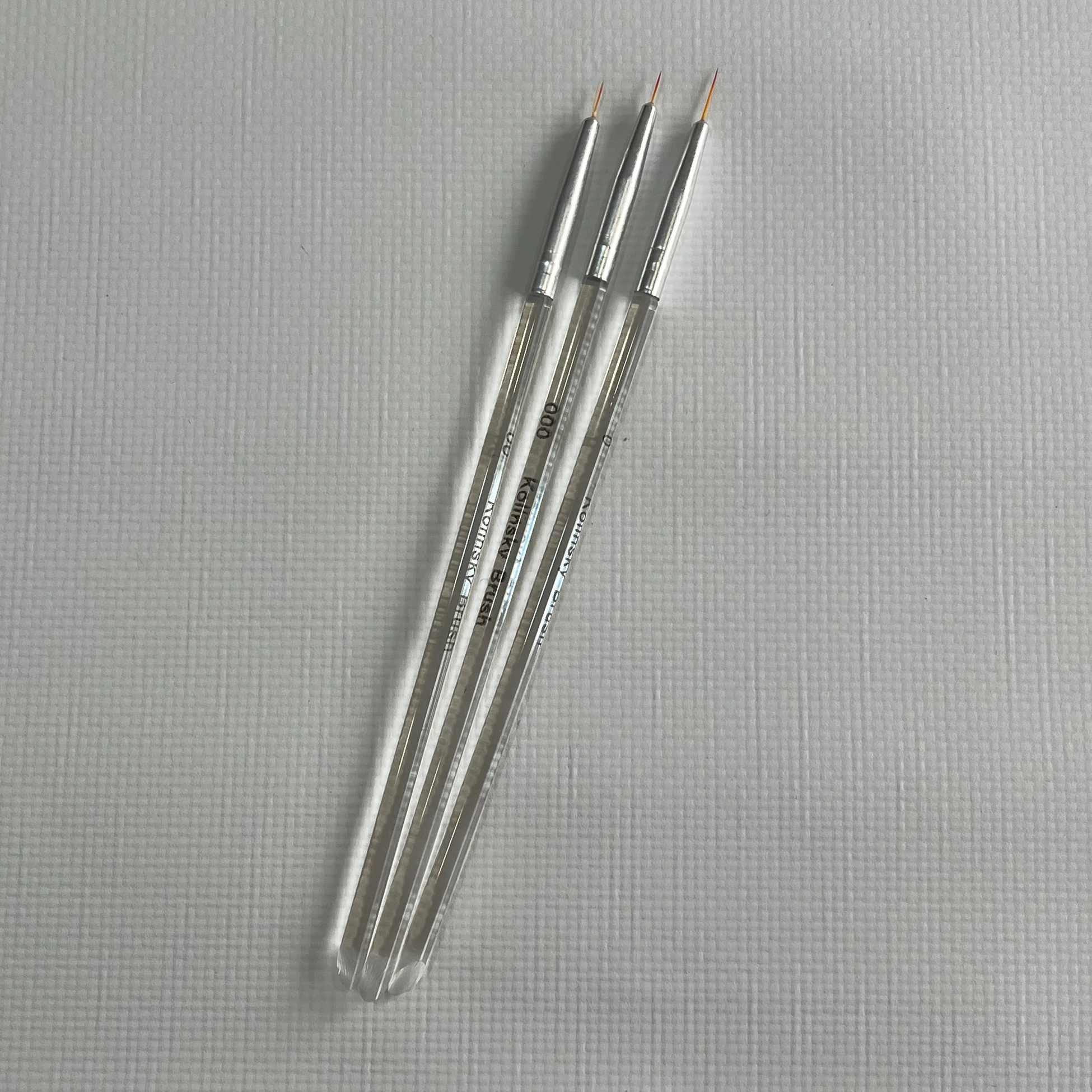 3'lü Nail Art Fırçası