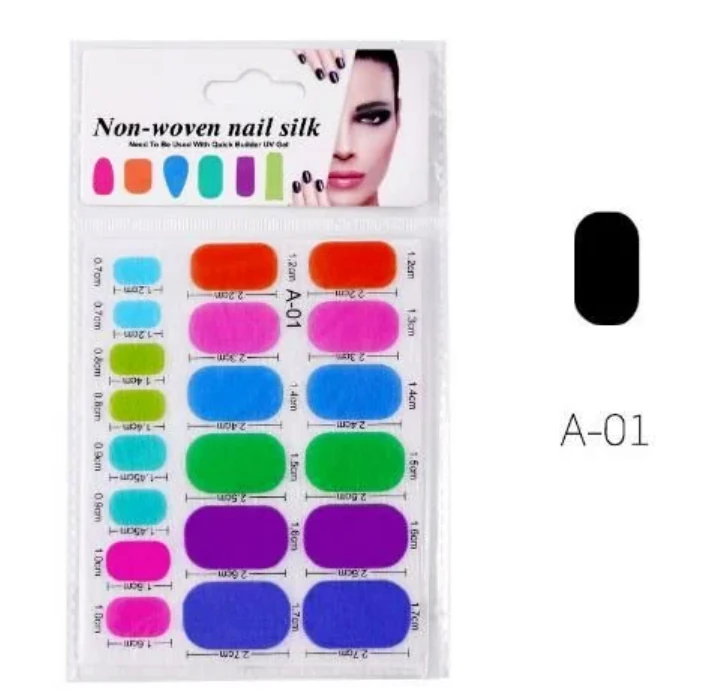 Fiber Protez Tırnak Şablonu