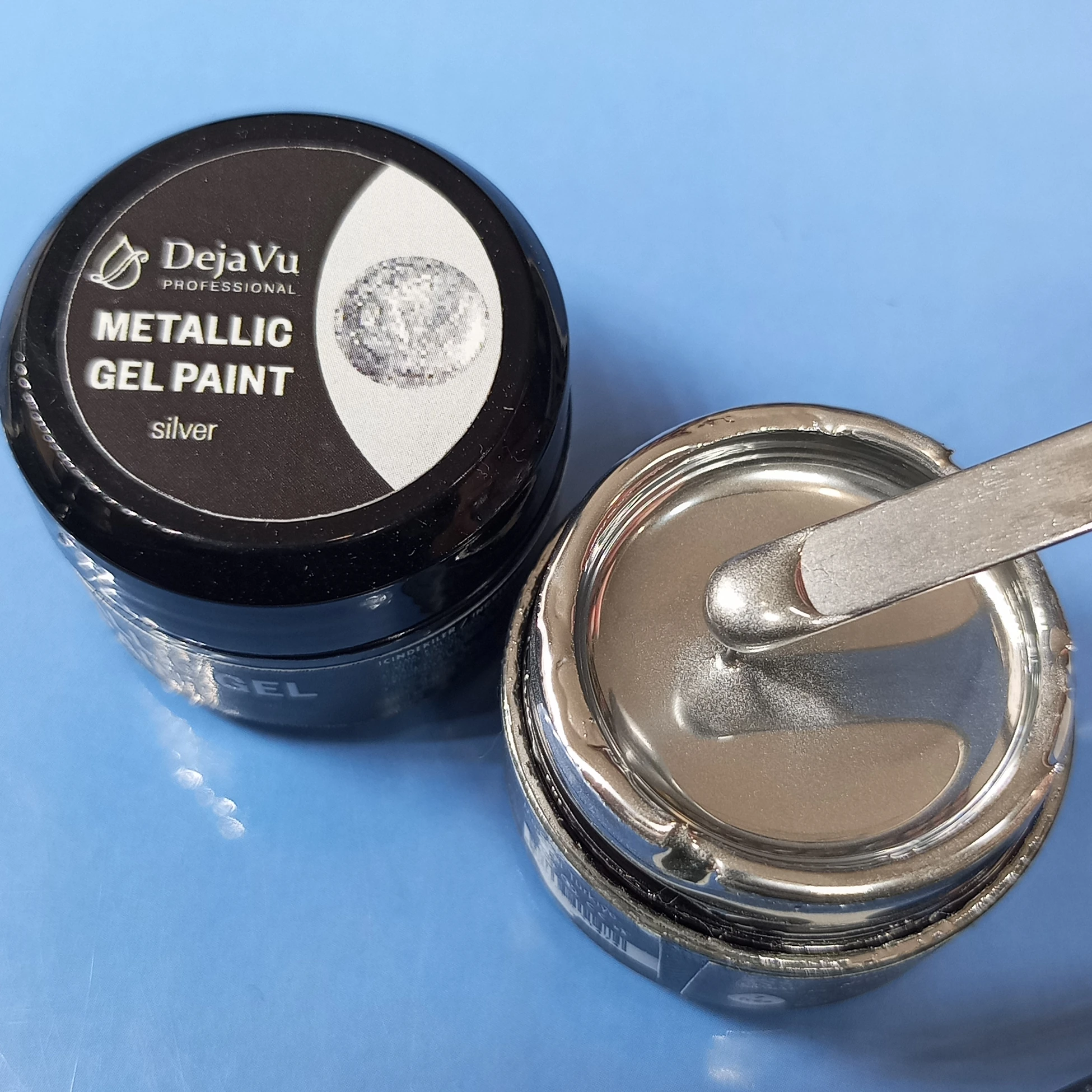 Metalik Jel (Gümüş)