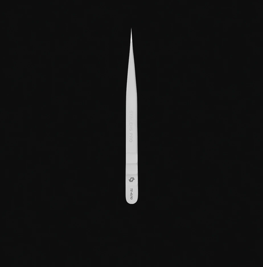 EXPERT 41 TYPE 10 Profesyonel Kirpik Cımbızı (Düz)