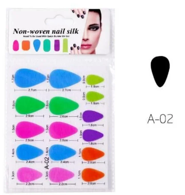 Fiber Protez Tırnak Şablonu