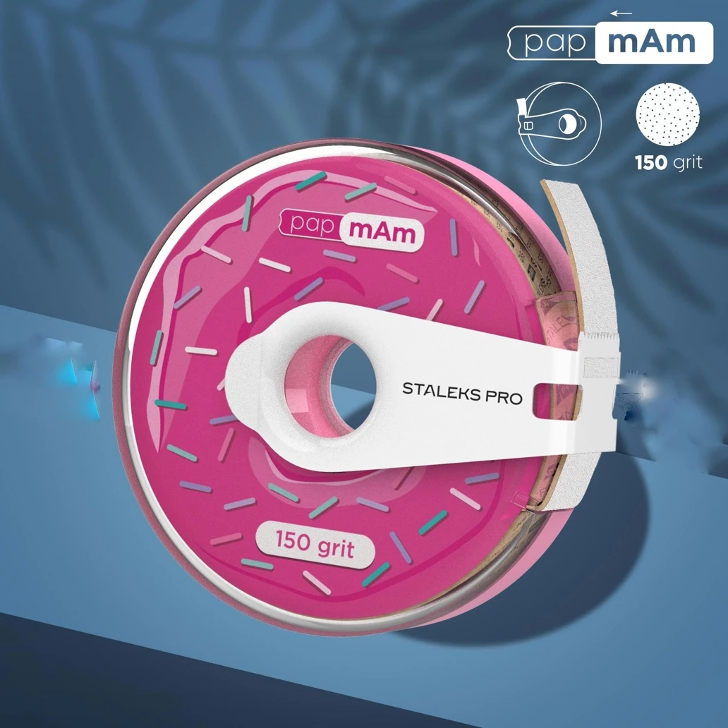 EXPERT Yedek PapmAm Törpü, STALEKS PRO Plastik Bobinde, 150 Grit