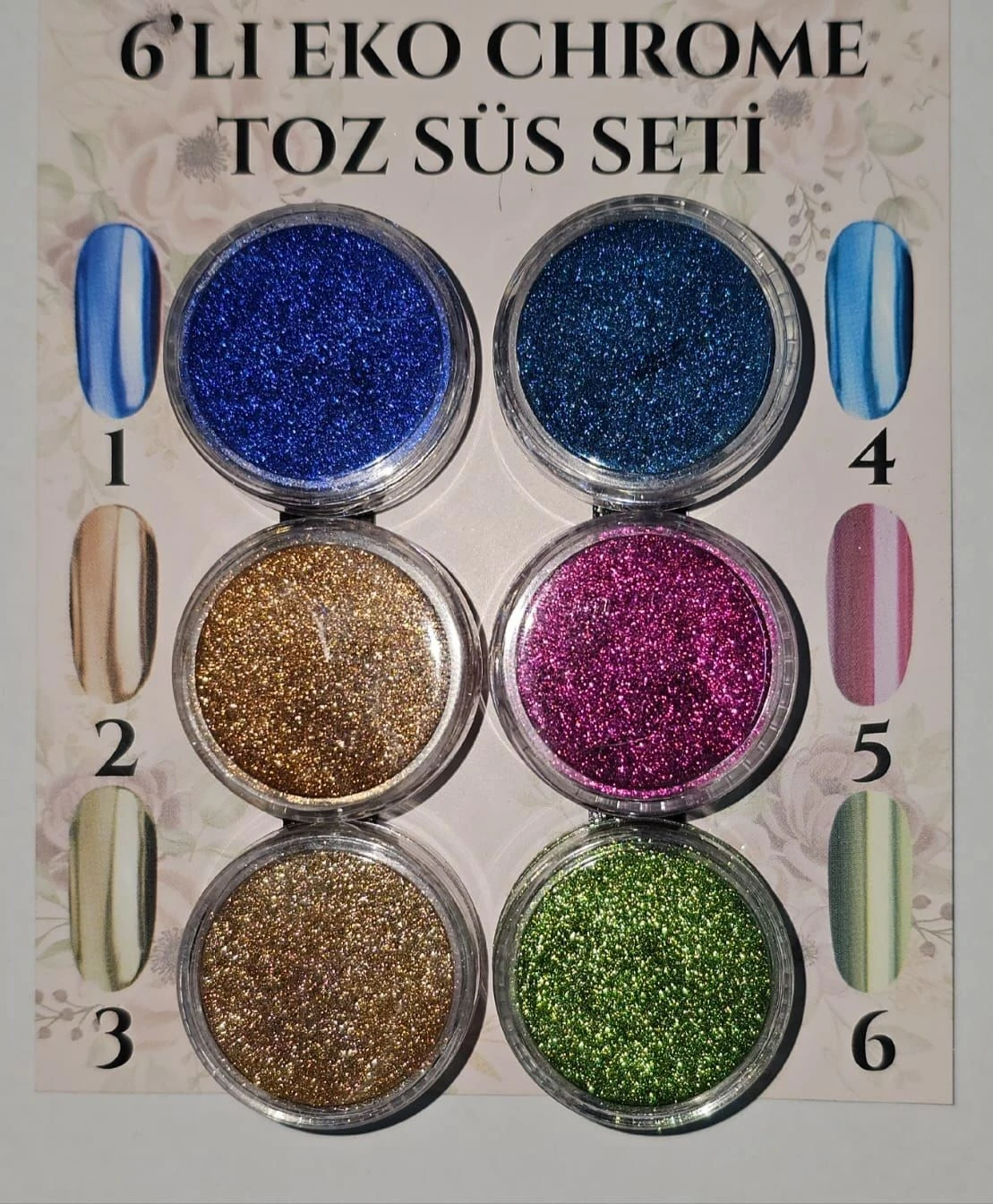 6'lı Krom Toz