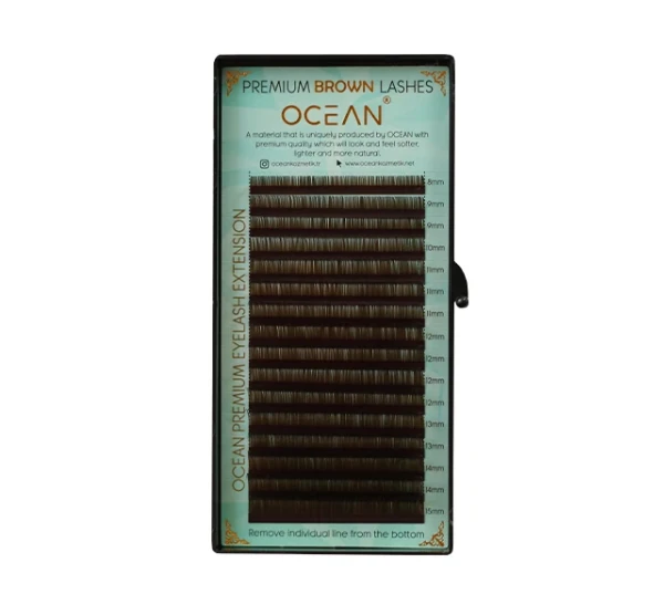 Kahverengi İpek Kirpik Mix 0.07D